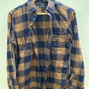 J. Crew Slim Fit Flannel Shirt Size S